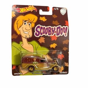 Scooby-Doo '34 Dodge Delivery Hot Wheels Toy Car - NWT